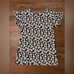 Uncle Frank by Anthropologie Navy and White Floral Dress